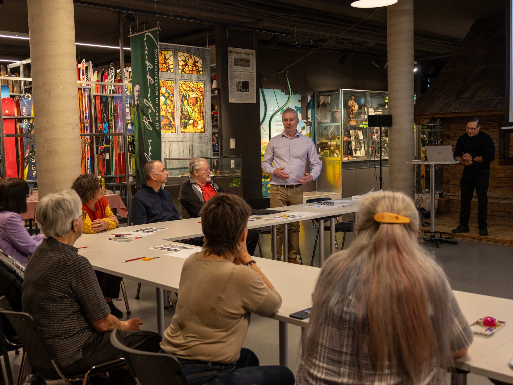 Austrian zine creation workshop