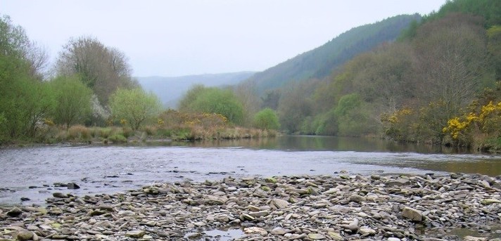 Afon Rheidol river